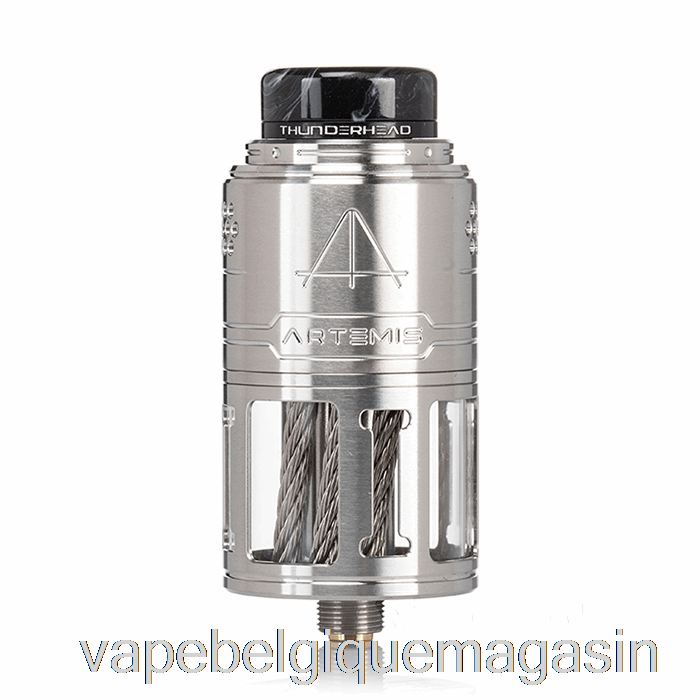 Vape Shop Bruxelles Créations Thunderhead Artemis V2 Top Coiler 25mm Rdta Argent